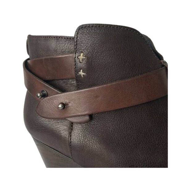 Rag & Bone Brown Harrow Ankle Boots. Size 10. - Picture 6 of 7